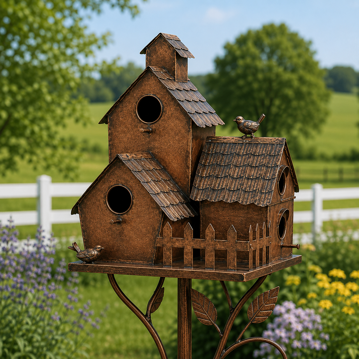 🔥Last Day 70% OFF Sale🔥❤🐦Handmade Iron Birdhouse❤