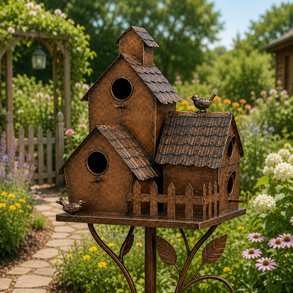 🔥Last Day 70% OFF Sale🔥❤🐦Handmade Iron Birdhouse❤