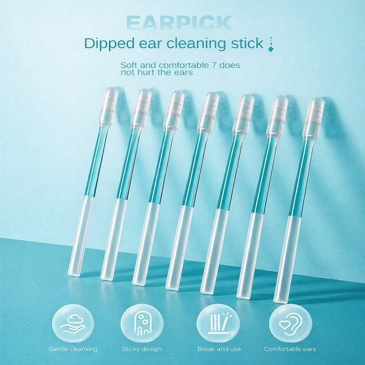 💦Sticky Ear Cleaning Sticks – Gentle, Visible Ear Care🛒