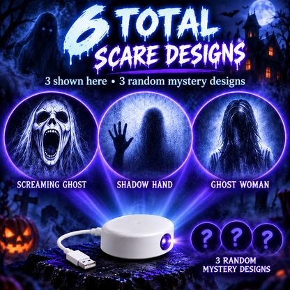 Halloween Ghost Window Projector – Spooky Effects for Home & Car