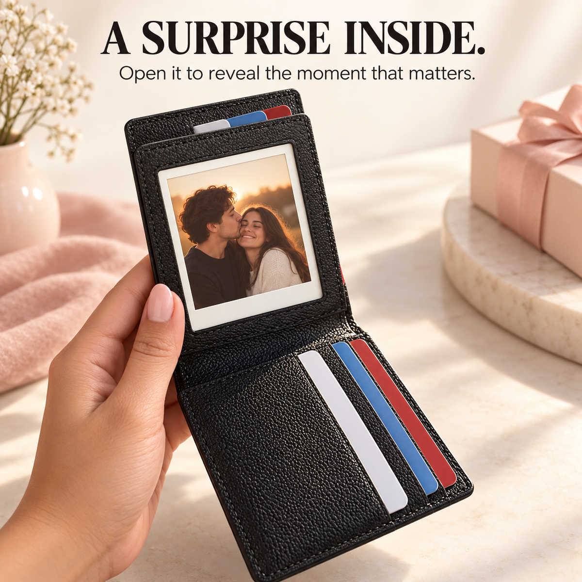 Memory Photo Bifold Wallet – Carry Your Favorite Moment Every Day ❤️
