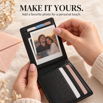 Memory Photo Bifold Wallet – Carry Your Favorite Moment Every Day ❤️