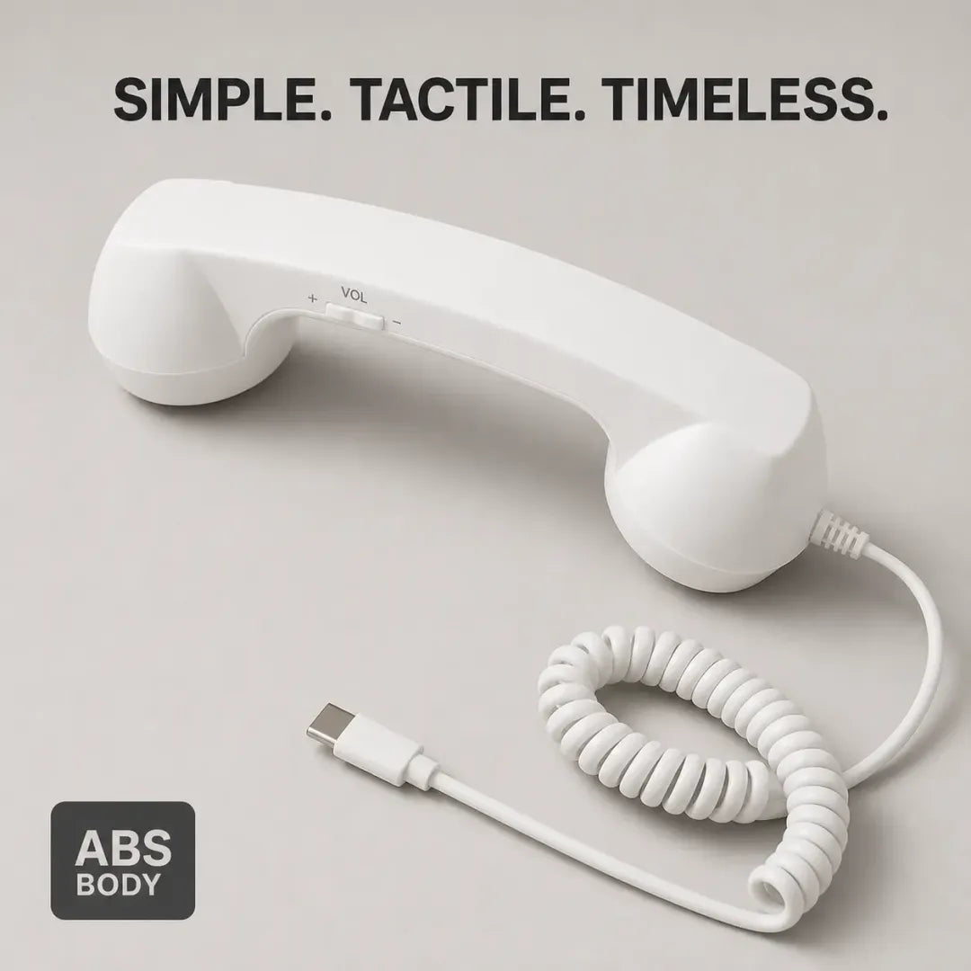 📢🔥 Last day—50% off! ⏰✨ Retro handset: chat worry-free and embrace a touch of nostalgia.