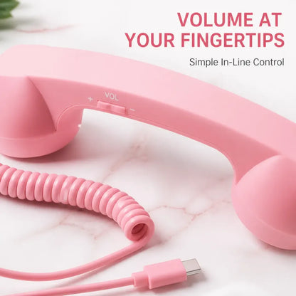 📢🔥 Last day—50% off! ⏰✨ Retro handset: chat worry-free and embrace a touch of nostalgia.