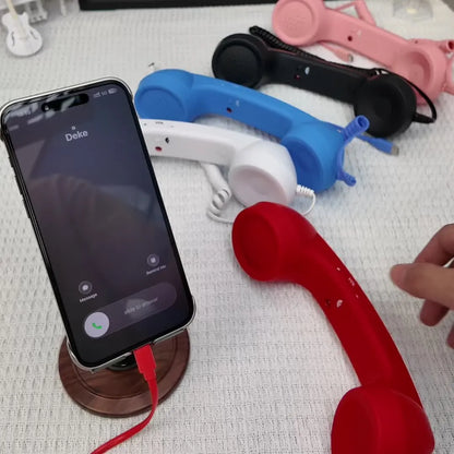 📢🔥 Last day—50% off! ⏰✨ Retro handset: chat worry-free and embrace a touch of nostalgia.