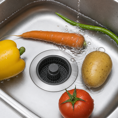 🔥2026 Kitchen Must-Have🚰Upgraded 3 in 1 Kitchen Sink Drain Strainer