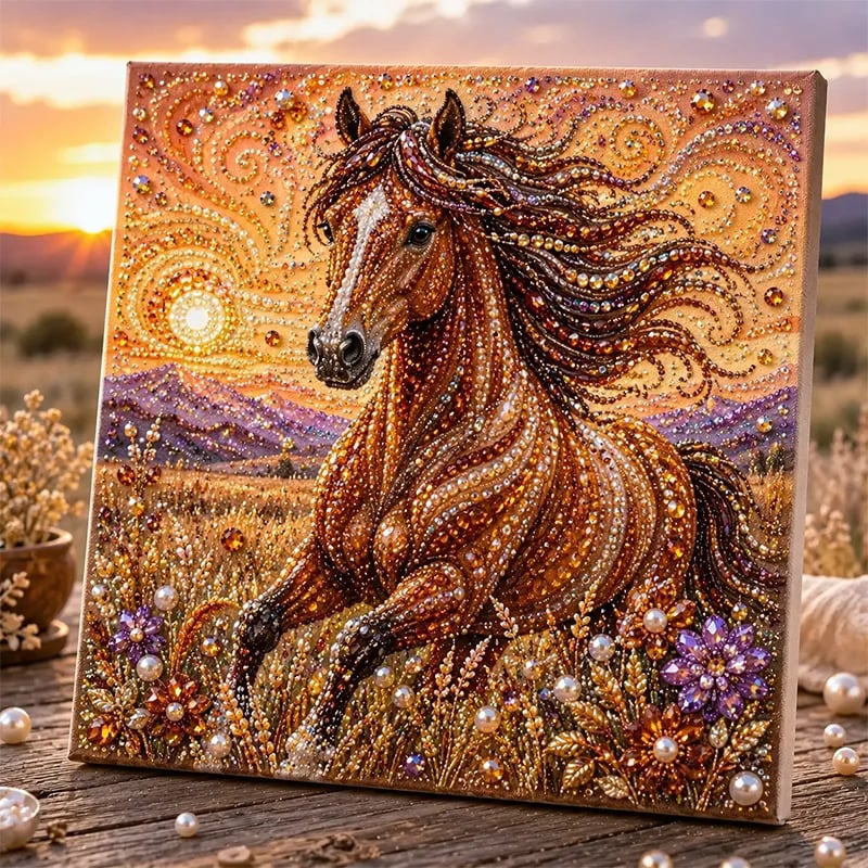 🔥 Last Day 49% OFF - 🦉✨Enchanted Animal Pearl Art DIY Kit – 🎨Relaxing DIY Craft to Create Stunning Animal Artwork (📦Buy 2 Free Shipping)