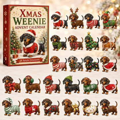 🎄 2026 Christmas Dachshund Advent Calendar