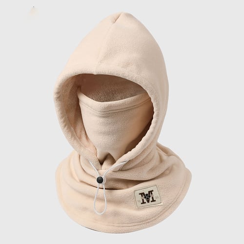 One-Piece Warm Mask Hat – Full Coverage for Cold Days!
