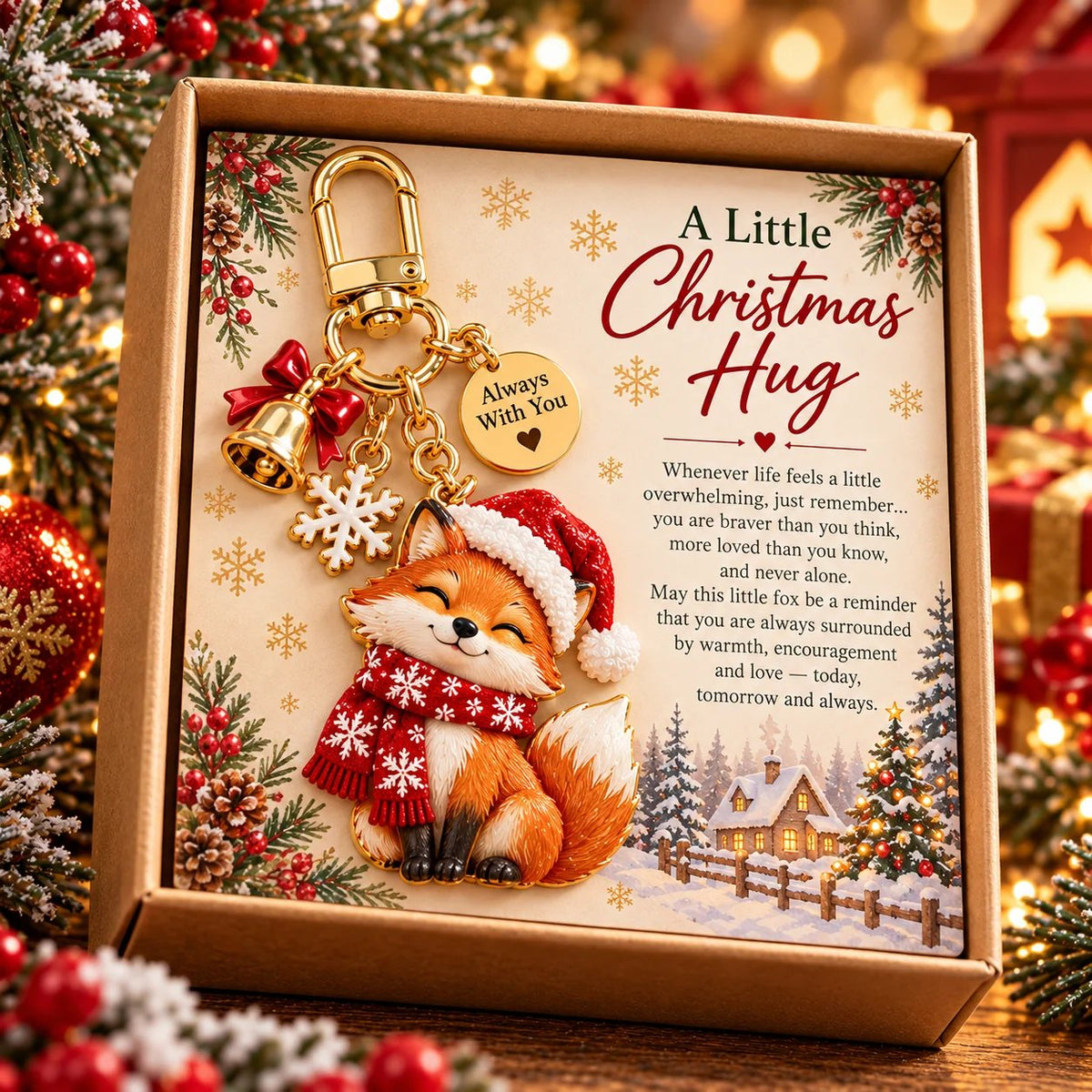 🎄 A Little Christmas Hug — Carry My Love Wherever You Go ♥✨