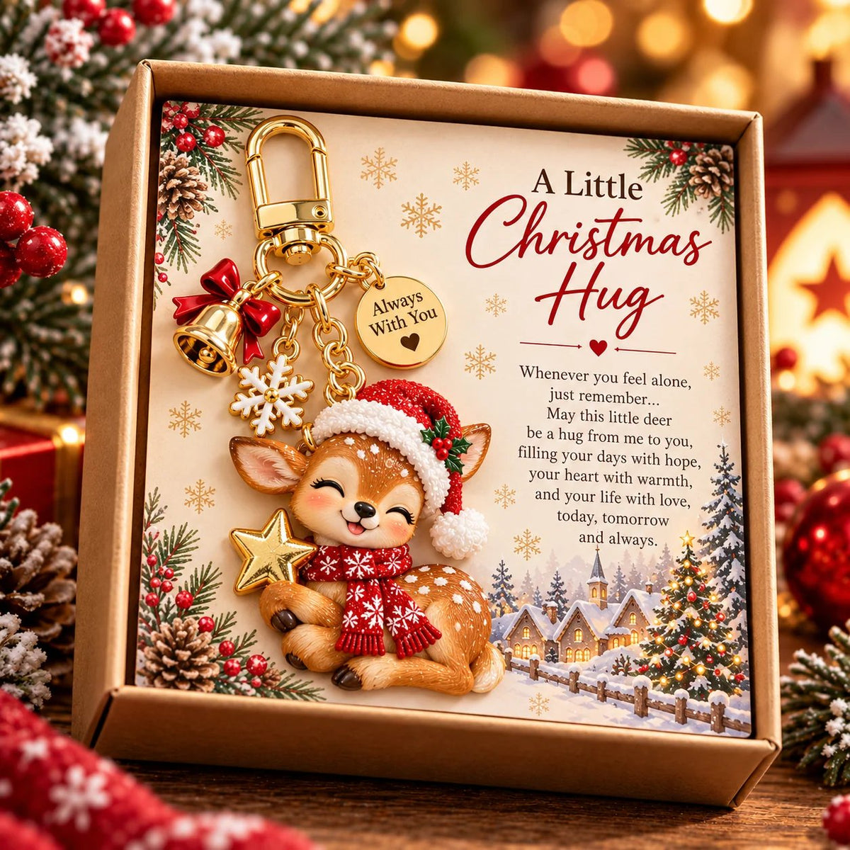 🎄 A Little Christmas Hug — Carry My Love Wherever You Go ♥✨