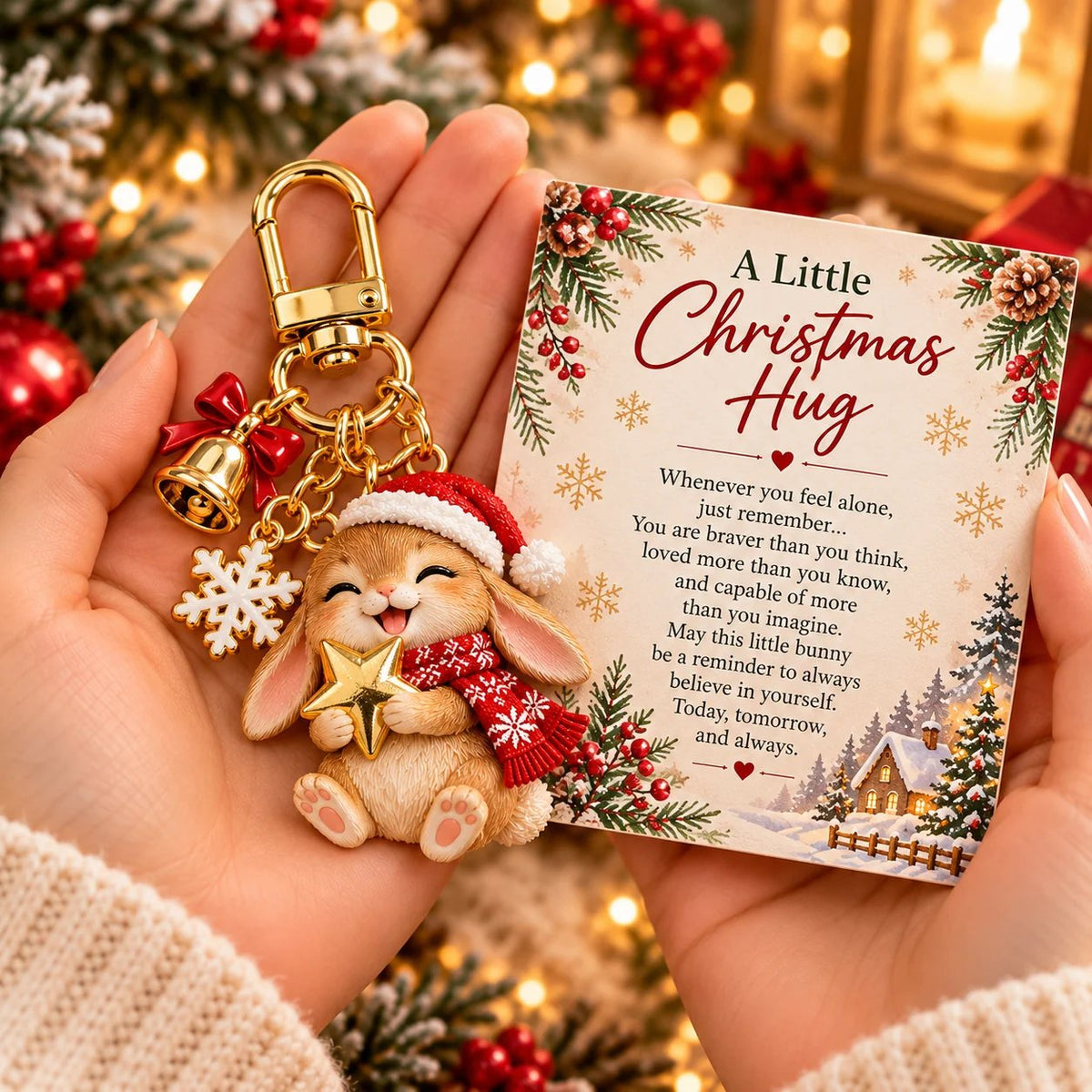 🎄 A Little Christmas Hug — Carry My Love Wherever You Go ♥✨