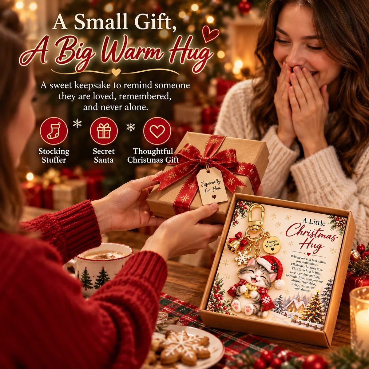 🎄 A Little Christmas Hug — Carry My Love Wherever You Go ♥✨