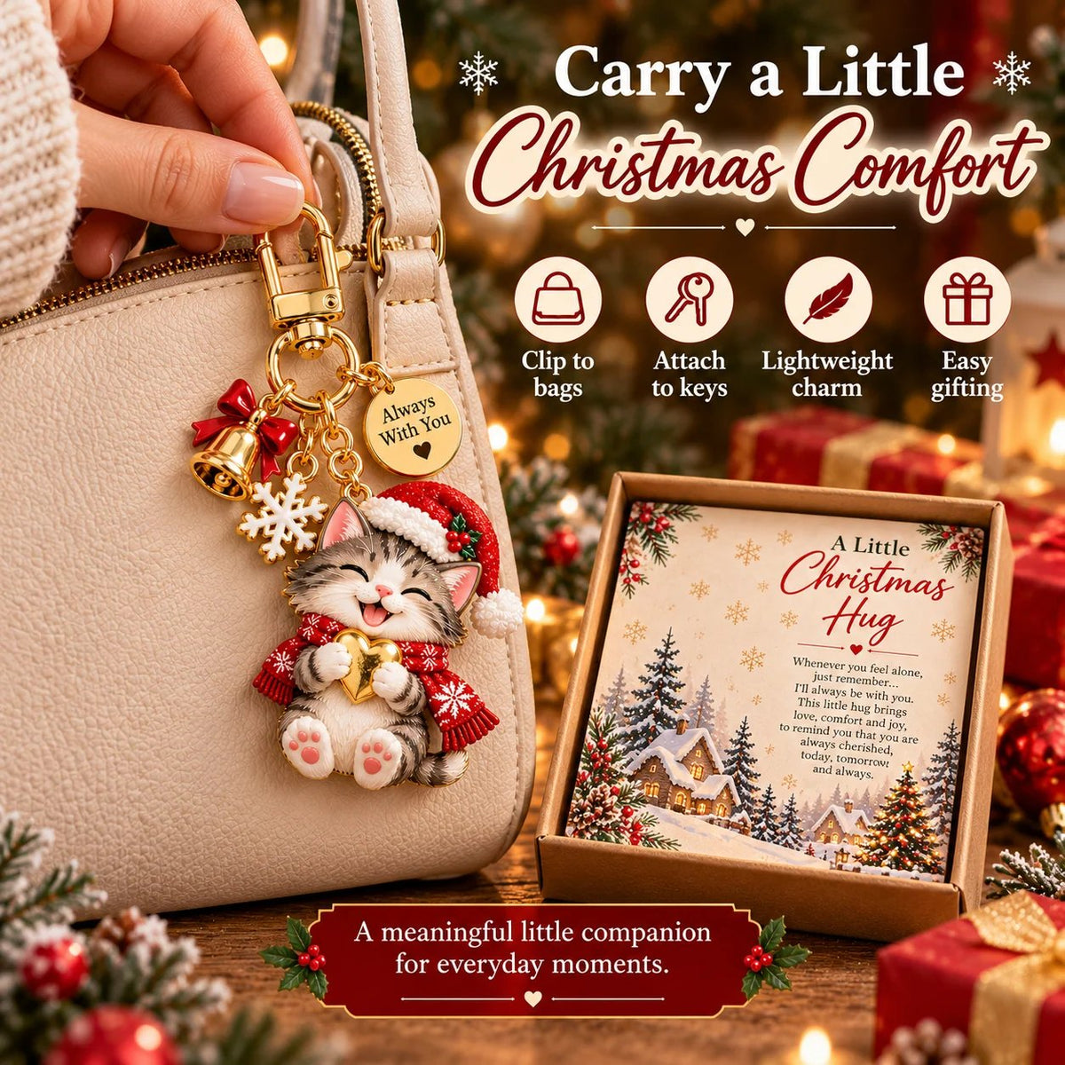 🎄 A Little Christmas Hug — Carry My Love Wherever You Go ♥✨