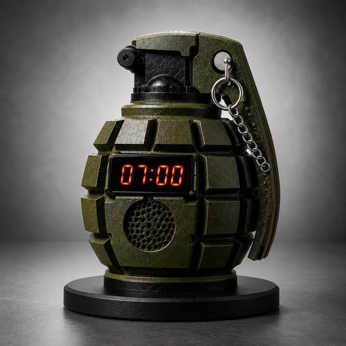🔥Hot Sale 49% OFF-Grenade Alarm Clock