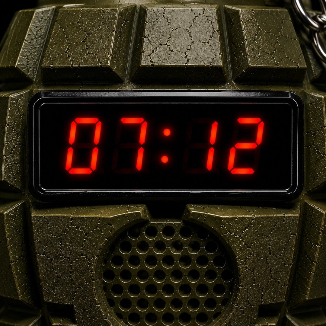 🔥Hot Sale 49% OFF-Grenade Alarm Clock