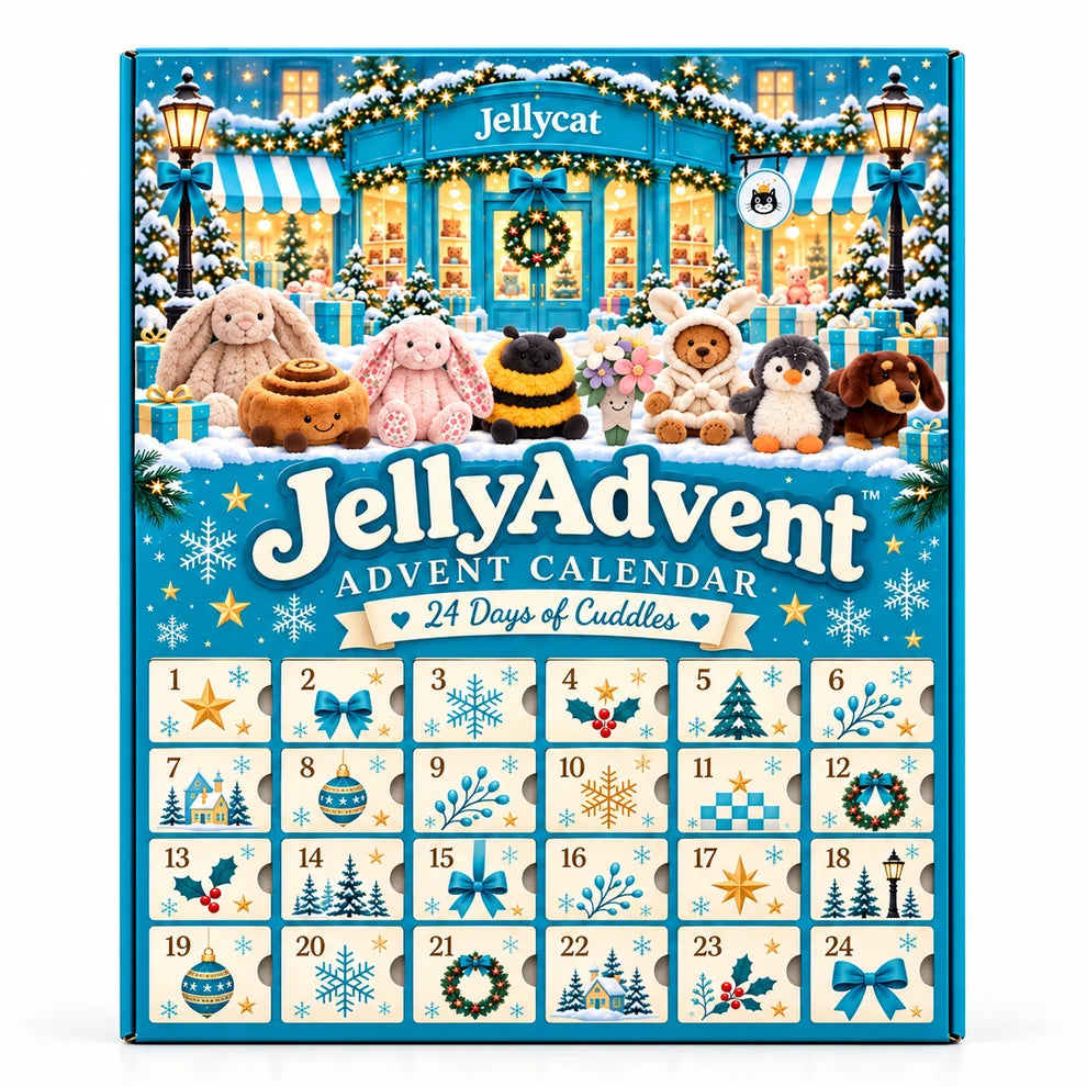 Jelly Countdown 24-Day Plush Advent Calendar