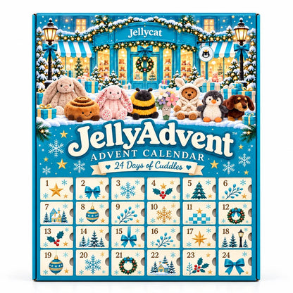 Jelly Countdown 24-Day Plush Advent Calendar