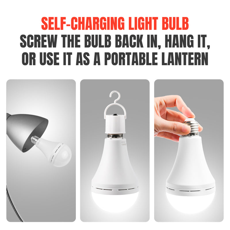 🔥Last Week Clearance Sale 49% OFF✅️Rechargeable Emergency Light Bulbs