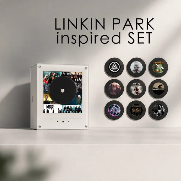 🎤 Iconic Pop Star NFC Fridge Magnet Music Player | Retro Vinyl Style Decor 🎵