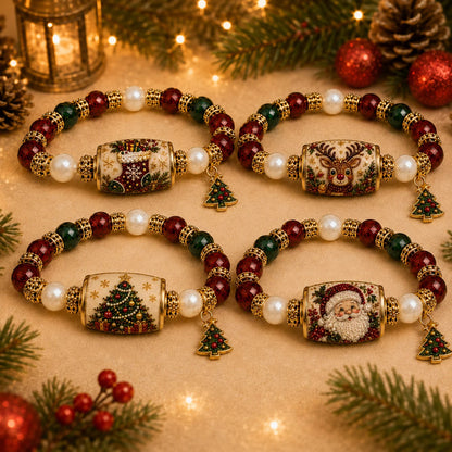 💥 Last Day 49% OFF – 🎄 Christmas Magic Collection Bracelet — Limited Edition