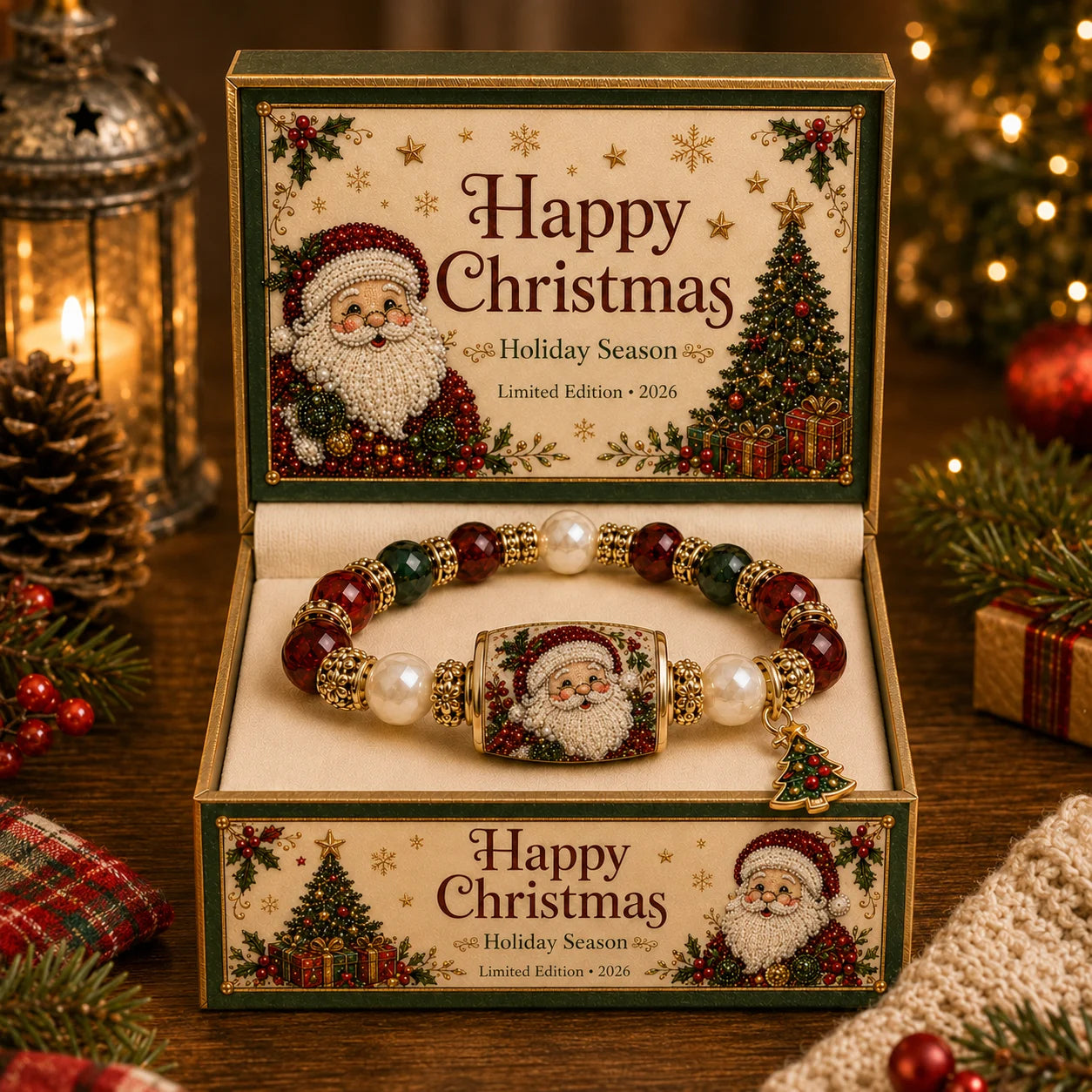 💥 Last Day 49% OFF – 🎄 Christmas Magic Collection Bracelet — Limited Edition
