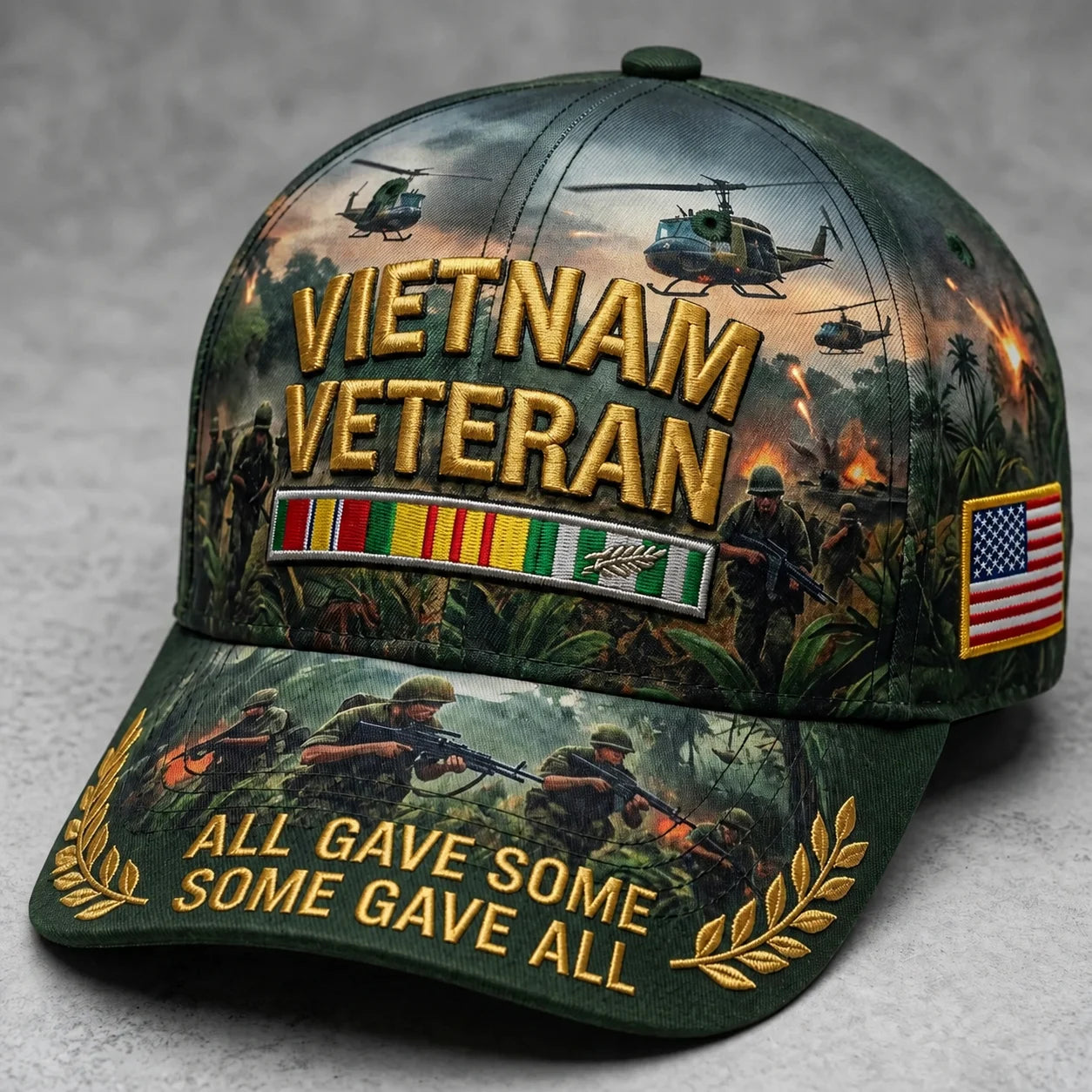 🇺🇸 Last Day Promo: 49% OFF 🎖️ - Vietnam Veteran All Gave Some, Some Gave All Tribute Cap