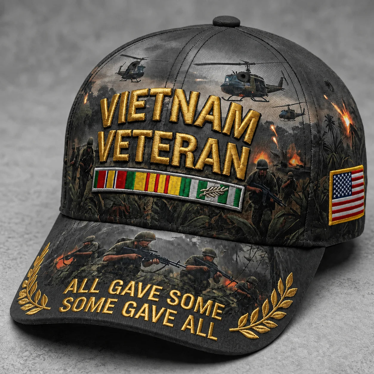 🇺🇸 Last Day Promo: 49% OFF 🎖️ - Vietnam Veteran All Gave Some, Some Gave All Tribute Cap
