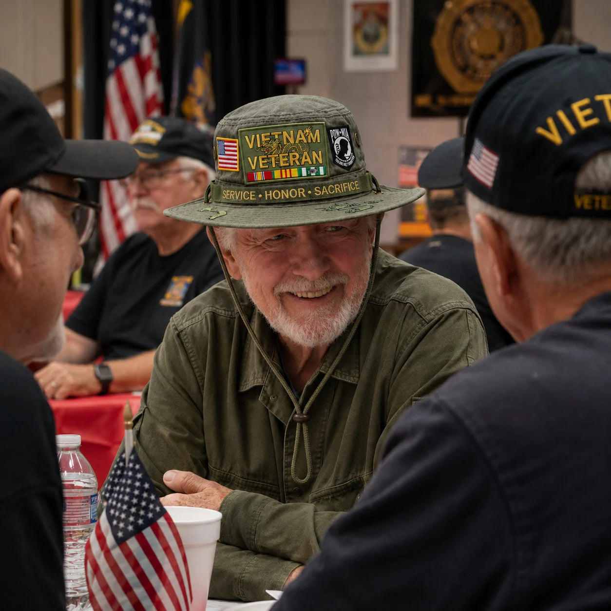 🇺🇸 Last Day Promo: 49% OFF 🎖️ - Vietnam Veteran Tribute Boonie Hat