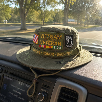 🇺🇸 Last Day Promo: 49% OFF 🎖️ - Vietnam Veteran Tribute Boonie Hat