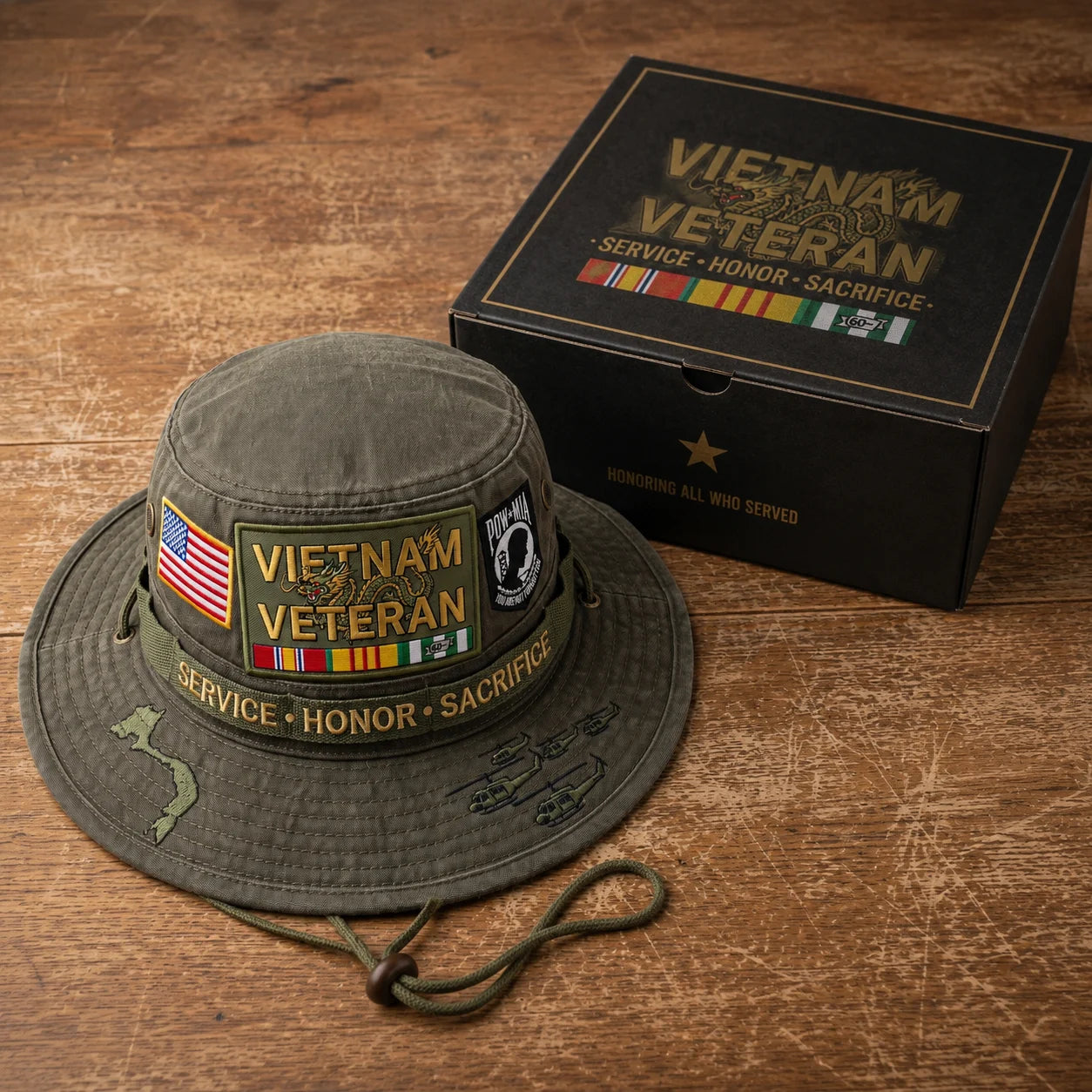 🇺🇸 Last Day Promo: 49% OFF 🎖️ - Vietnam Veteran Tribute Boonie Hat