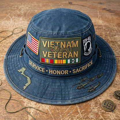 🇺🇸 Last Day Promo: 49% OFF 🎖️ - Vietnam Veteran Tribute Boonie Hat