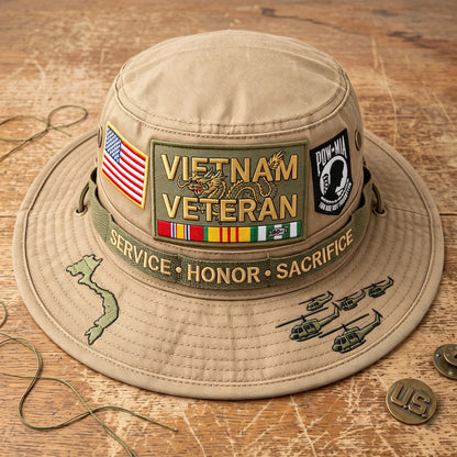 🇺🇸 Last Day Promo: 49% OFF 🎖️ - Vietnam Veteran Tribute Boonie Hat