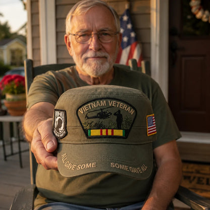 🇺🇸 Last Day Promo: 49% OFF 🎖️ - Vietnam Veteran Tribute Military Cadet Cap