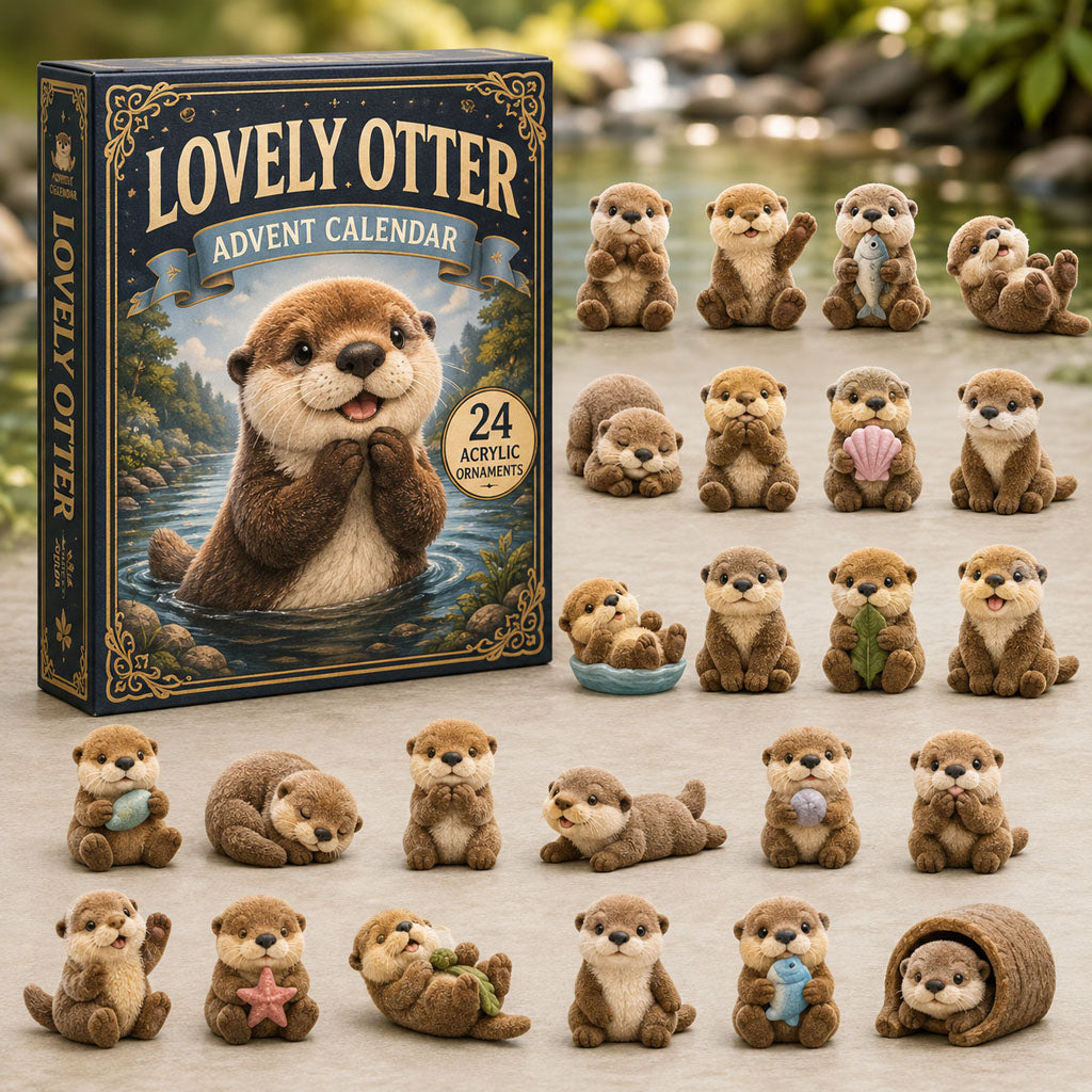 Lovely Otter Advent Calendar collection