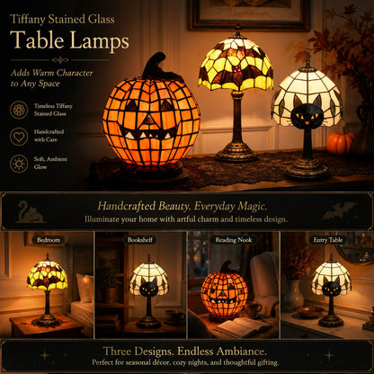 Tiffany Style Resin Themed Table Lamp