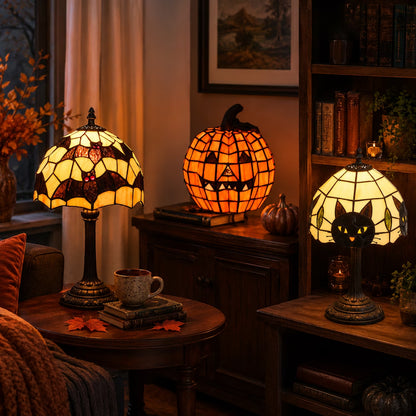 Tiffany Style Resin Themed Table Lamp