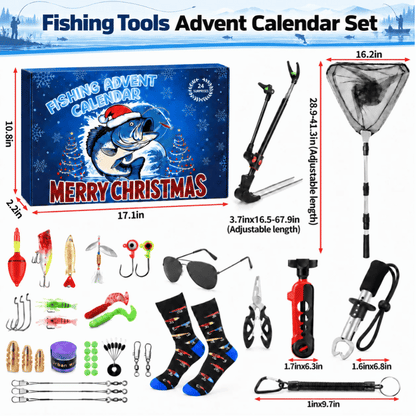 🎁Deluxe Fish Advent Calendar 24 Days🐟Upgrade Packaging