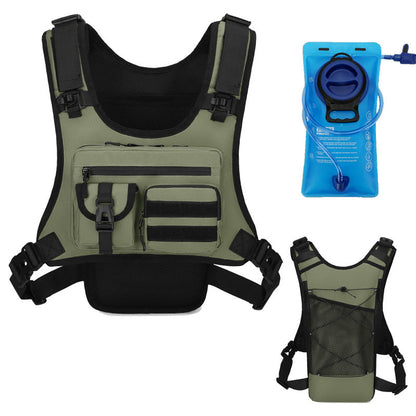 🏃 2.0L Hydration Vest – Lightweight Running Chest Pack for Hiking, Cycling & Marathon