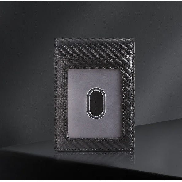 Slim Leather RFID Pop-Up Wallet with Cash Pocket (2026 Edition)