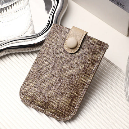 Slim Snap Card Holder Wallet | Compact Everyday Carry