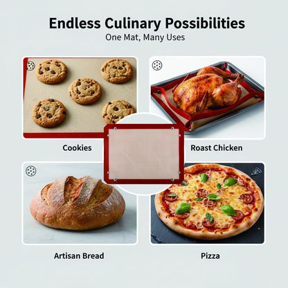 Reusable Food Grade Silicone Baking Mat