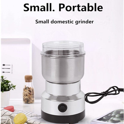 🌿 High-Speed Stainless Steel Grinder – Fresh Spice, Grain & Coffee Grinding ⚡