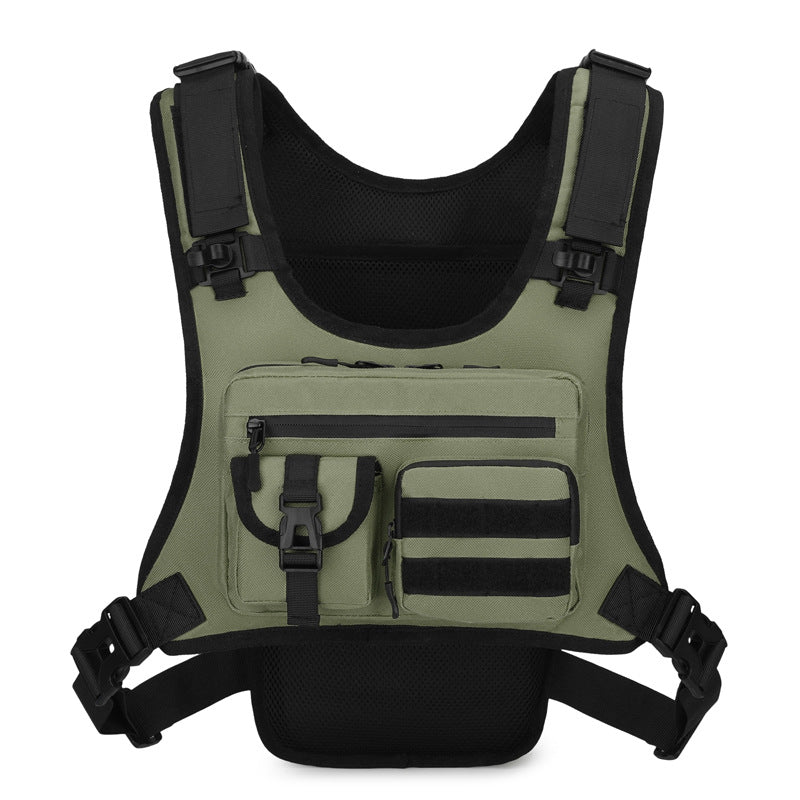 🏃 2.0L Hydration Vest – Lightweight Running Chest Pack for Hiking, Cycling & Marathon