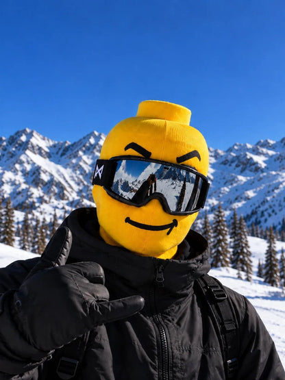 🎭 Funny Printed Ski Balaclava | Full-Face Winter Mask