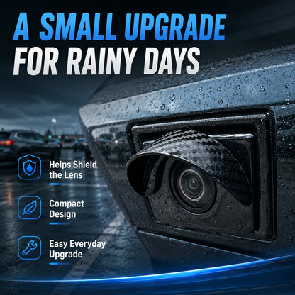 🌧️ 4PCS Car Backup Camera Rain Shield – Clearer Rear View in Rain