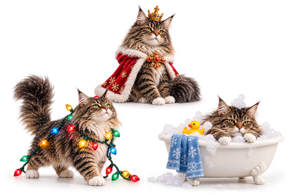 👑🐱 ROAR! One Bite and Christmas Is Mine! 2026 Maine Coon Christmas Box – 24 Days of Furry Royal Mischief!