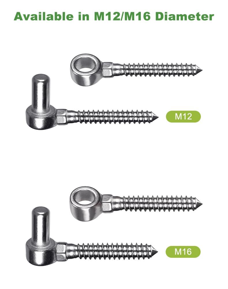 🔥Heavy-Duty M12 Fence Gate Hinge & Bolt Set (2-Pack)