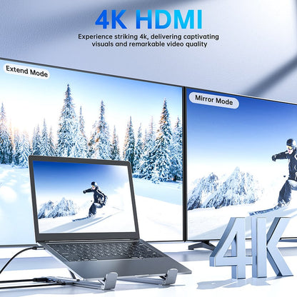 🔥HOT SALE🔥Buy 1 Get Free Shipping💥💻 8-in-1 USB-C Laptop Stand,Best Gifts