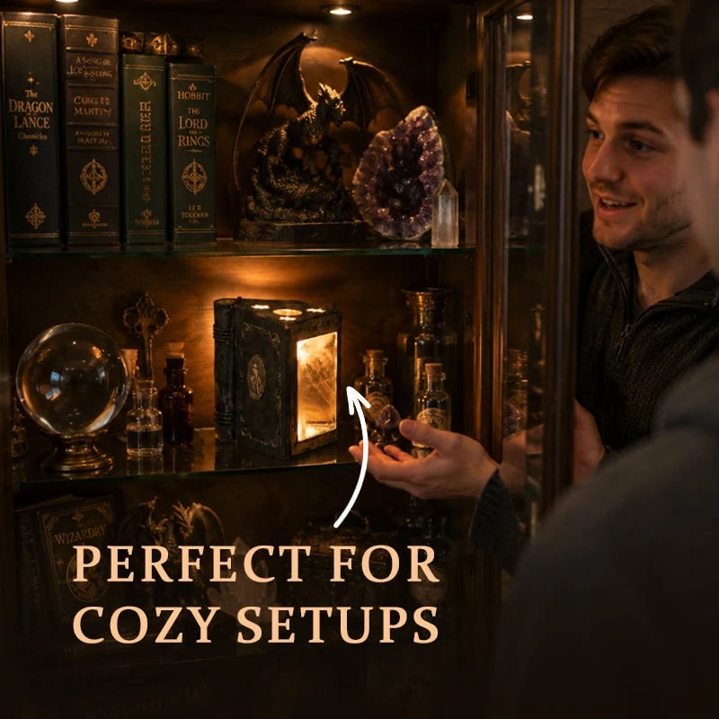Magic Book Candle Box